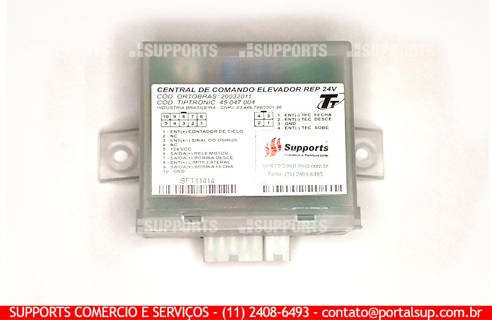 Central de Comando Elevador REP 24V - 20032011 - 45.047.004 - PORTAL SUP - Supports Comércio e Serviços - 11 2408-6493